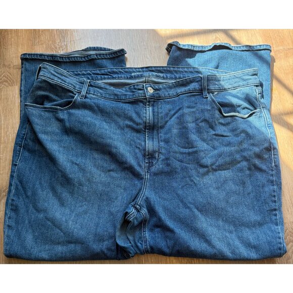 Old Navy Womens High Rise WOW Flare Jeans Plus 28 Short Medium Wash Casual - Picture 1 of 10